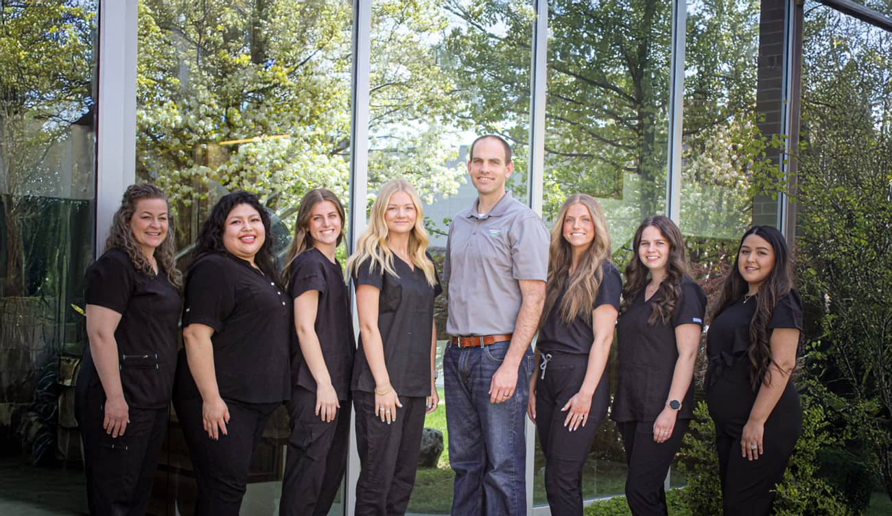 team of biologic dentist and hygienists