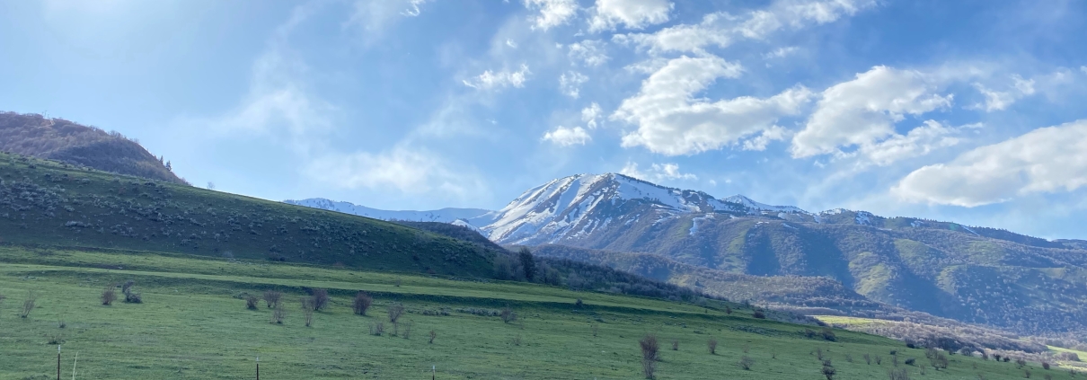 Wellsvill Utah Mountain scene